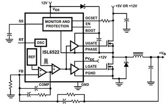 ISL6522BIRZ-TK