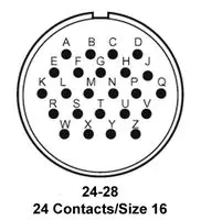 MS3106E24-28PY