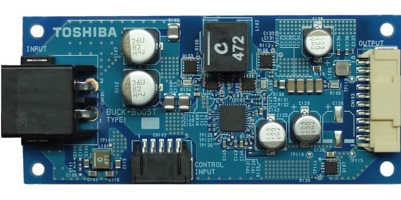 Buck-boost converter power supply