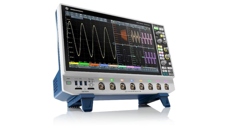 The MXO 5 series offers high-performance specs with 8 analog channels, providing all-new capabilities when testing and debugging custom designs.