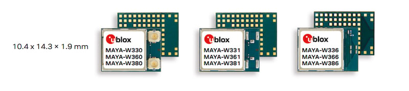 The MAYA-W3 family of modules