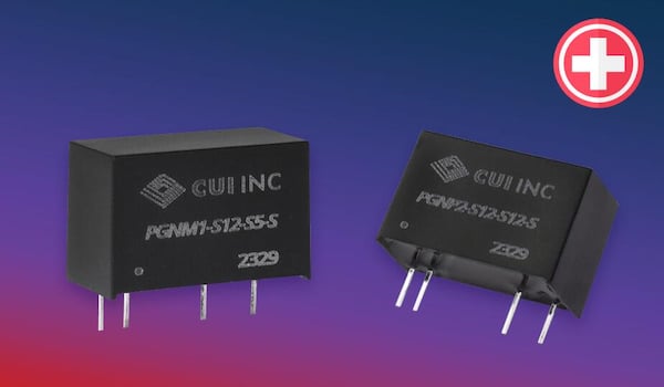 CUI’s medical-grade converters