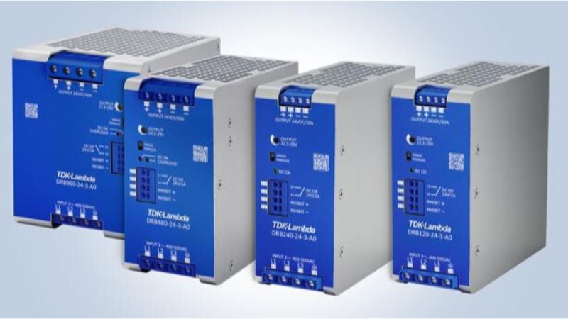 DRB Series, DIN mountable AC-DC supplies